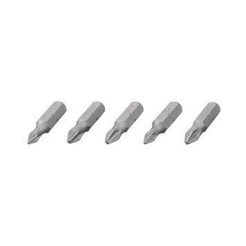 Комплект викруткових насадок PH1, PH2, PZ1, PZ2 1/4" * 25 мм уп. 5 од., S2, STORM INTERTOOL VT-0210 VT-0210 фото
