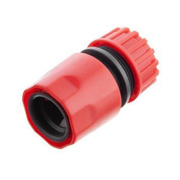 Конектор 1/2" з аквастопом для шланга&nbsp;1/2" INTERTOOL GE-1019 GE-1019 фото