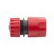 Конектор 1/2" з аквастопом для шланга&nbsp;1/2" INTERTOOL GE-1019 GE-1019 фото 3