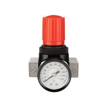 Регулятор тиску 1/4", 1-16 бар, 1600 л/хв., професійний INTERTOOL PT-1429 PT-1429 фото