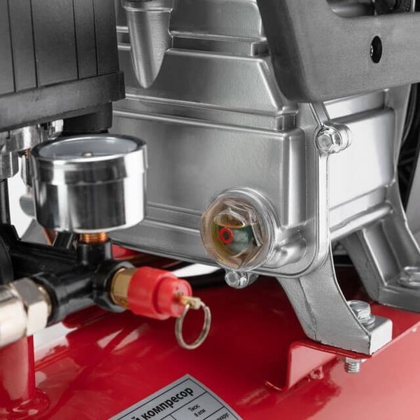 copy_Компресор 24 л, 1.5 кВт, 220 В, 8 aтм, 206 л/хв. INTERTOOL PT-0009 PT-0009 фото