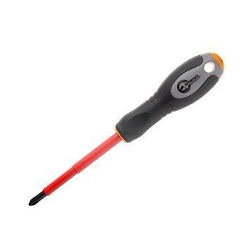 Викрутка хрестова ізольована PH2*100 мм, 1000 В INTERTOOL VT-3212 VT-3212 фото