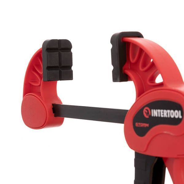 Струбцина автомат 900*75 мм, зусилля затиску до 135 кг INTERTOOL HT-6190 HT-6190 фото