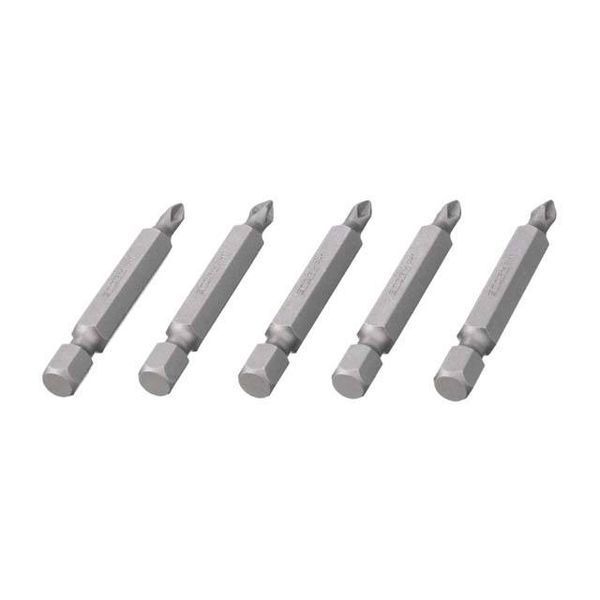 Комплект&nbsp;насадок викруткових PH1 1/4" * 50 мм, ACR, S2, уп. 5 од., STORM INTERTOOL VT-0201 VT-0201 фото