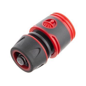 Конектор з&nbsp;аквастопом 1/2" для шланга 1/2" INTERTOOL GE-1119 GE-1119 фото