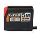 Рулетка з автостопом 5м&times;13мм (чорна) GRAD (3816055) 3816055 фото 3