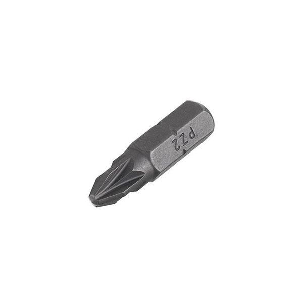 Комплек насадок до викруток PZ2 1/4" x 25 мм, уп. 25 шт INTERTOOL VT-5949 VT-5949 фото
