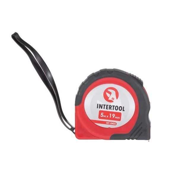 Рулетка з фіксатором 5м x 19мм INTERTOOL MT-0405 MT-0405 фото
