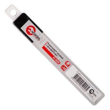Комплект лез сегментних 9 мм, 10 шт INTERTOOL HT-0520 HT-0520 фото