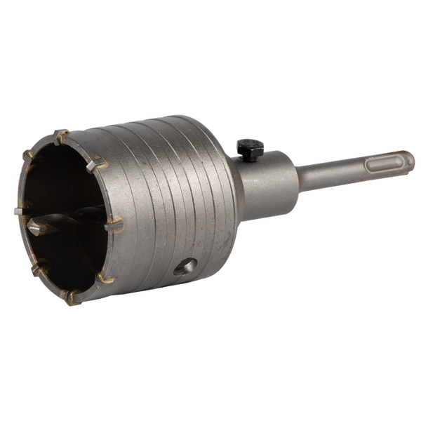 Коронка по бетону &Oslash;65&times;70мм 8 зубців + хвостовик 110мм SDS-plus GRAD (1514365) 1514365 фото
