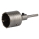 Коронка по бетону &Oslash;65&times;70мм 8 зубців + хвостовик 110мм SDS-plus GRAD (1514365) 1514365 фото 2