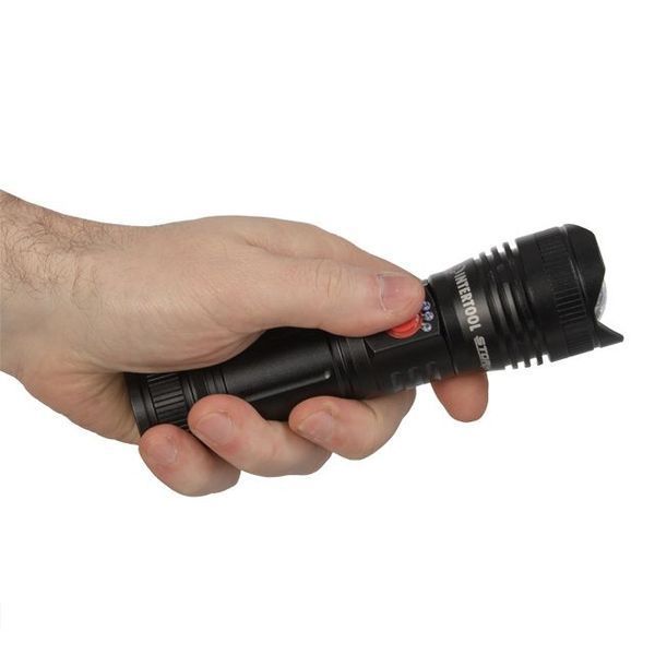Ліхтар ручний Alu, 1200 LM, 3 режими, STORM INTERTOOL LB-0130 LB-0130 фото