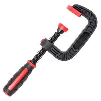Струбцина типу "С", 3" / 75&nbsp;мм, нейлонова INTERTOOL HT-6012 HT-6012 фото