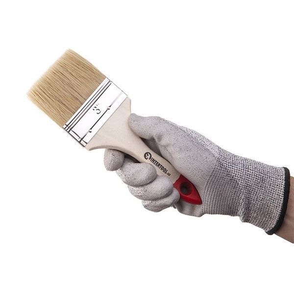 Набір пензлів флейцевих 25; 38; 50; 76; 102 мм, 5 од. INTERTOOL KT-1005 KT-1005 фото