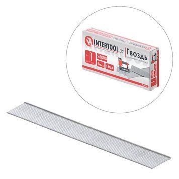 Цвях для степлера, 16 мм, 1.0*1.25 мм, 5000 шт/уп. INTERTOOL PT-8616 PT-8616 фото