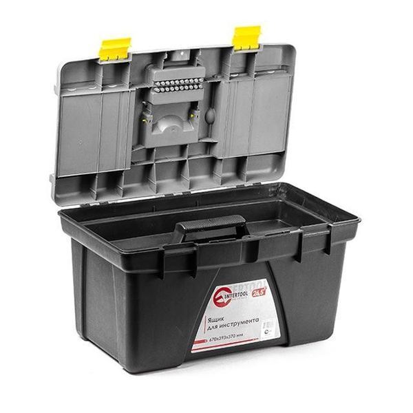 Ящик для інструменту 26.5" 670*393*370 мм INTERTOOL BX-0326 BX-0326 фото