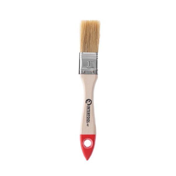 Пензель флейцевий 25x10x42 мм INTERTOOL KT-1225 KT-1225 фото
