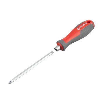 Викрутка двостороння 100 мм PH2, SL6 INTERTOOL VT-3344 VT-3344 фото