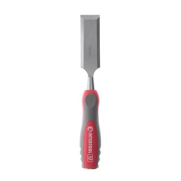 Стамеска 32 мм, Cr-V, двокомпонентна рукоятка INTERTOOL HT-3532 HT-3532 фото