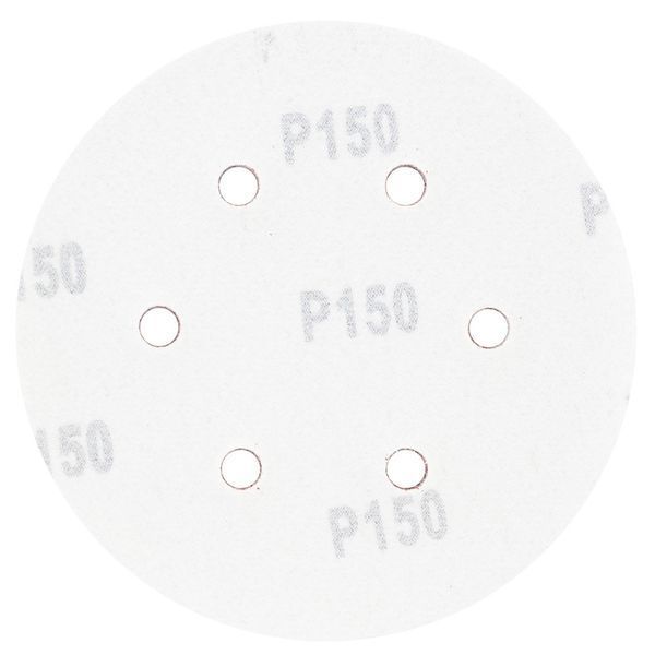 Шліфувальний круг 6 отворів &Oslash;150мм P150 (10шт) SIGMA (9122281) 9122281 фото
