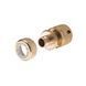 Конектор латунний з аквастопом 1/2" на шланг 1/2" STORM INTERTOOL GE-1219 GE-1219 фото 3