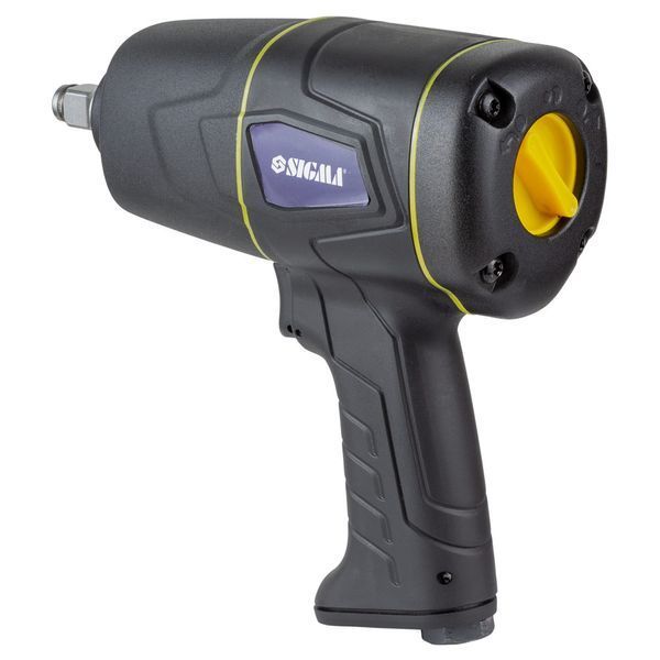 Гайковерт пневматичний 1/2" 850Нм 7000об/хв 142л/хв 8бар Profi SIGMA (6712071) 6712071 фото